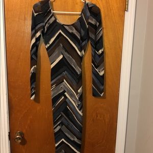 Multicolored Midi Dress